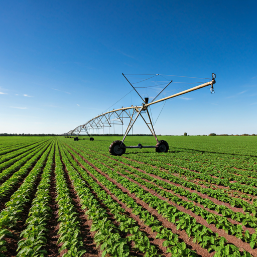 Modern crop irrigation